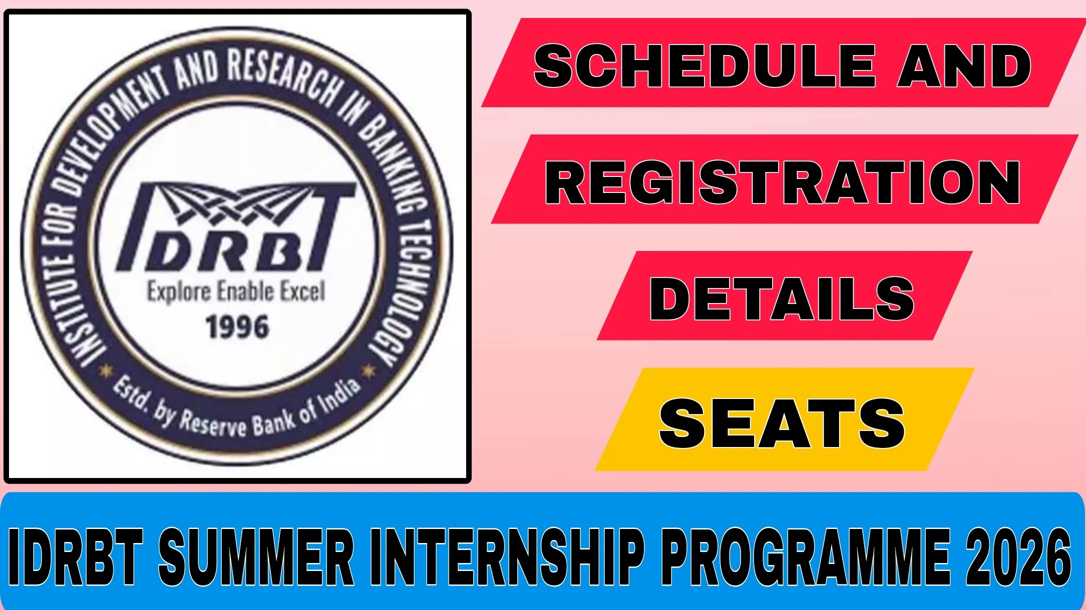 IDRBT Summer Internship Programme 2026